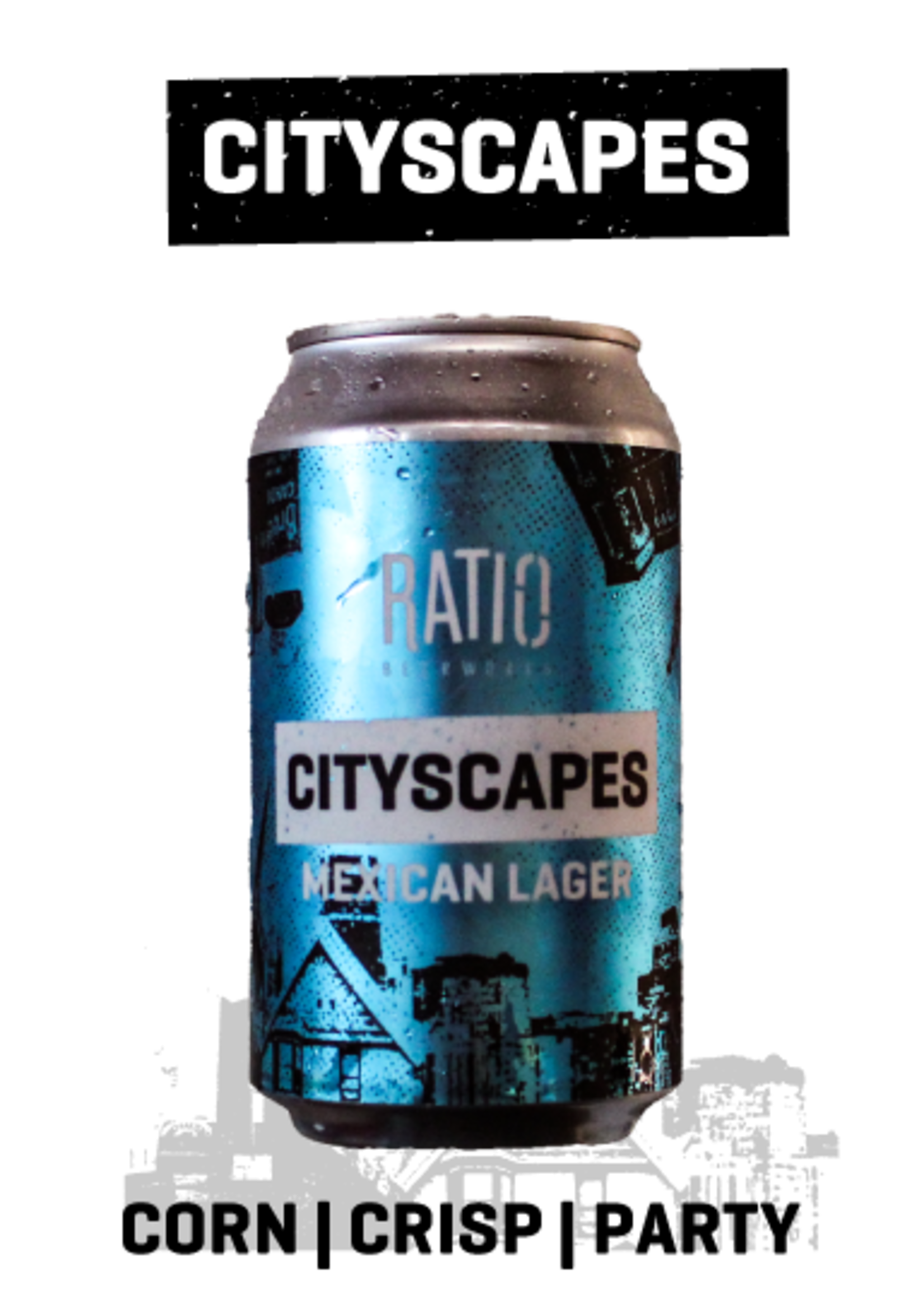 Beer 6Pack - Ratio Beerworks- Cityscapes