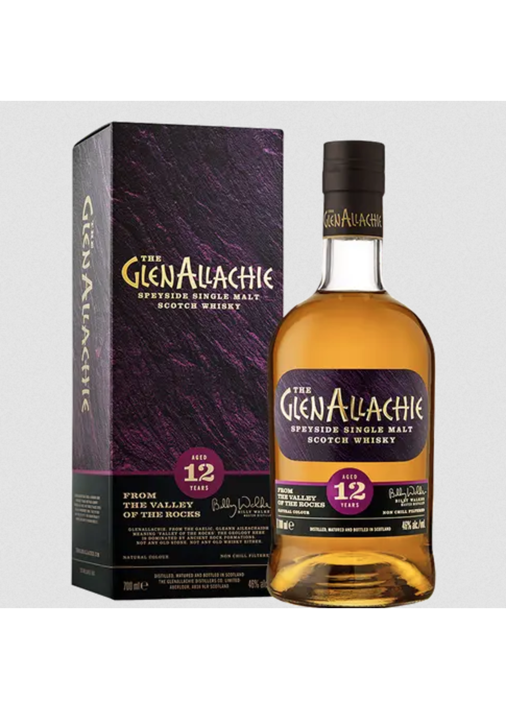 GlenAllachie Scotch- GlenAllachie- 12 Year