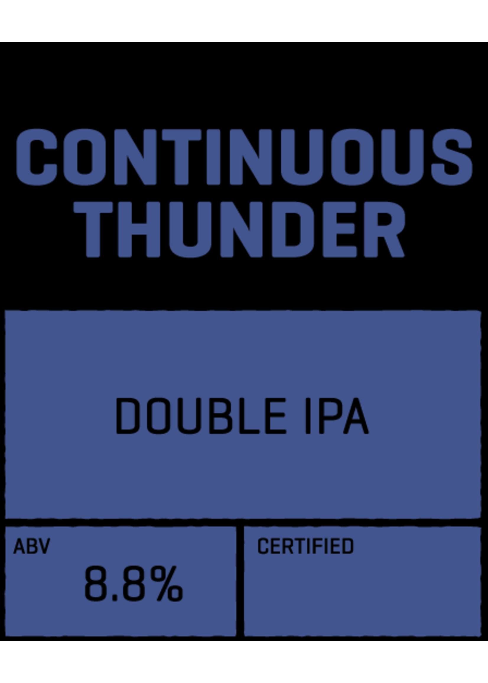 Beer 6Pack - Ratio Beer Works - Continuous Thunder