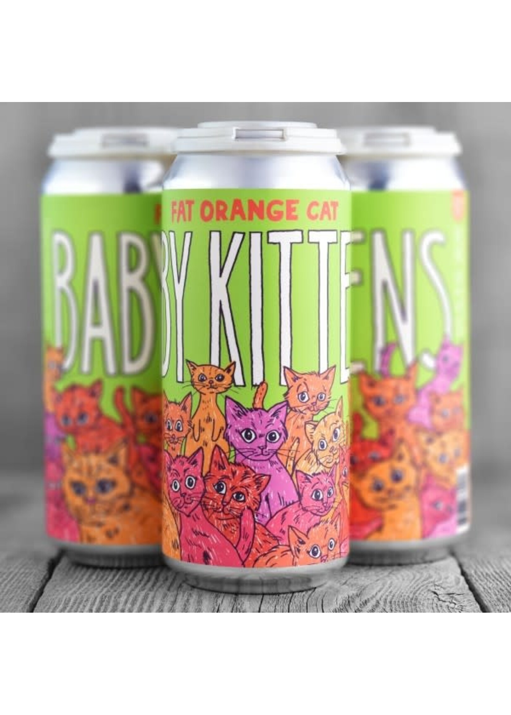 Beer 4Pack - Fat Orange Cat - Baby Kittens