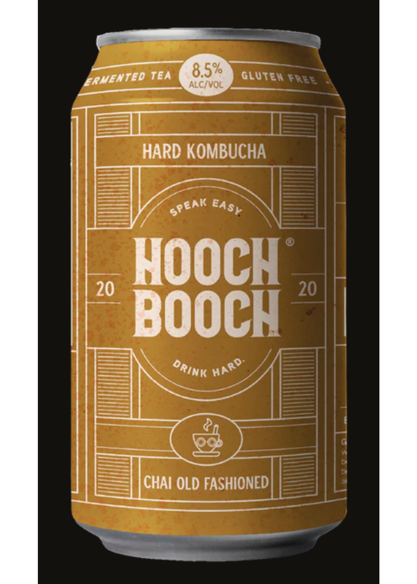 Hooch Booch Hard Kombucha 4 Pack - Hooch Booch - Chai Old Fashioned