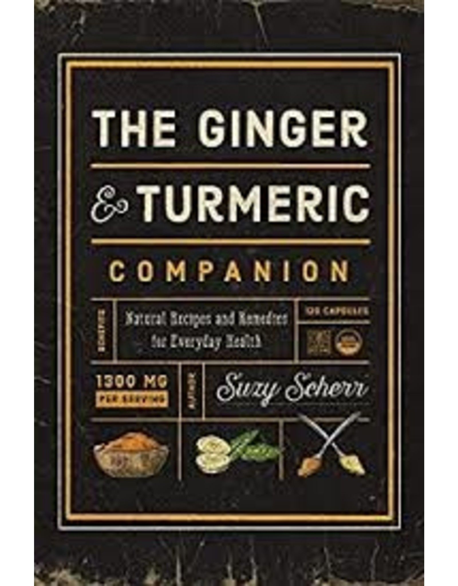 Books The Ginger Turmeric by Suzy Scherr (sourceathome)