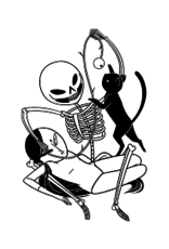 Books Will My Cat Eat My Eyeballs? and Other Questions About Dead Bodies by Caitlin Doughty (Elmwood)