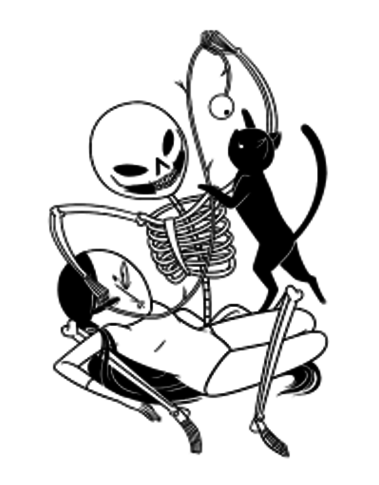 Books Will My Cat Eat My Eyeballs? and Other Questions About Dead Bodies by Caitlin Doughty (Elmwood)