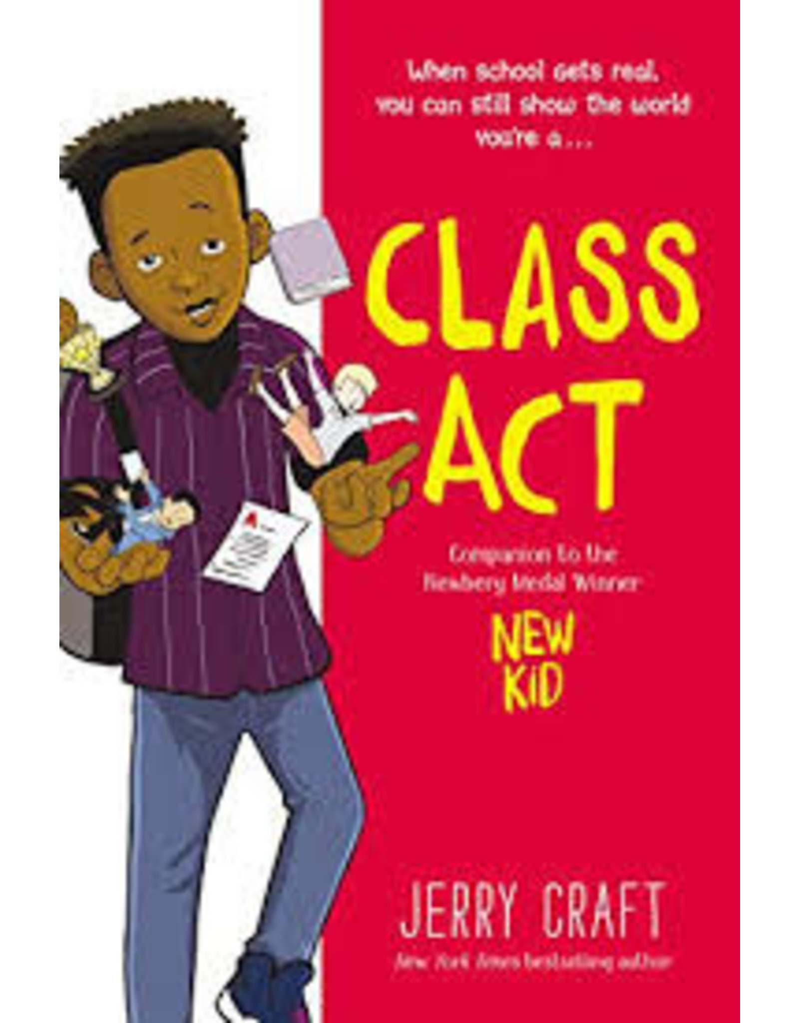 Books Class Act by Jerry Craft ( Banned Book Week 22)