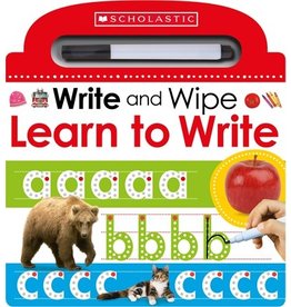 Books Learn to Write: Scholastic Early Learners (Write and Wipe)