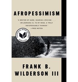 Books Afropessimism by Frank B. Wilderson III
