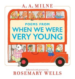 Books Poems from When We Were Young selected with pictures by Rosemary Wells