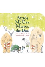 Books Amos McGee Misses the Bus written by Philip C. Stead Illustrated by Erin E. Stead (Black Friday))
