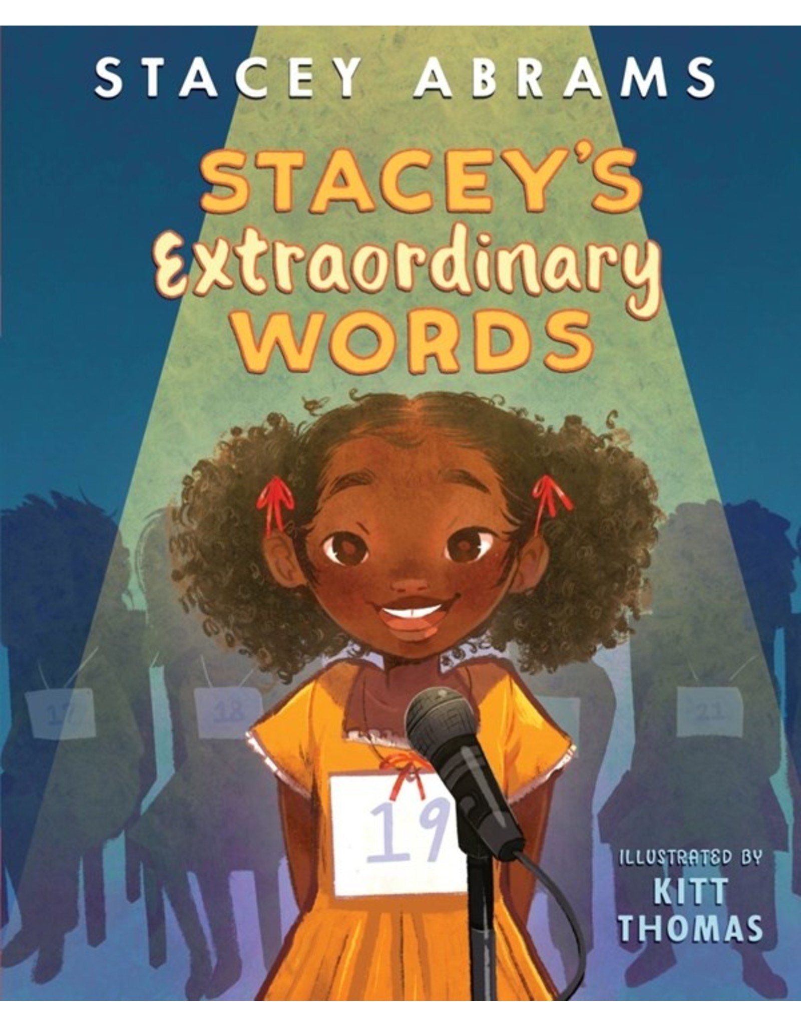 Books Stacey's Extraordinary Words by Stacey Abrams Illustrated  by Kitt Thomas (Signed First Editon)