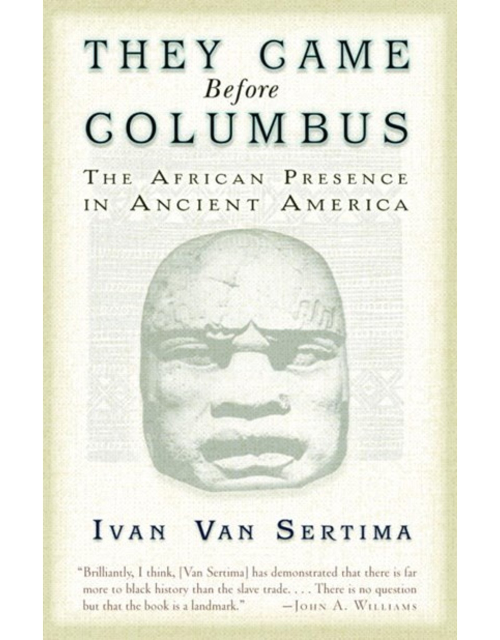 Books They Came Before ColumbusIvan Van Sertima (spo))