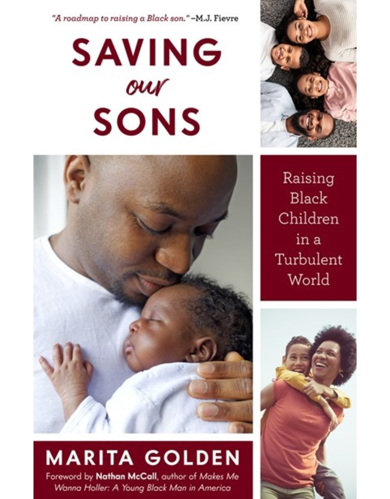 Books Saving our Sons : Raising Black Children in a Turbulent World by Marita Golden