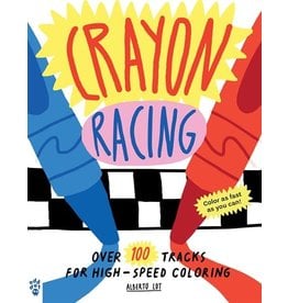 Books Crayon Racing: Over 100 Tracks for High-Speed Coloring  by Alberto Lot