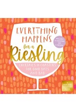 Books Everything Happens for a Riesling A pop up coaster book