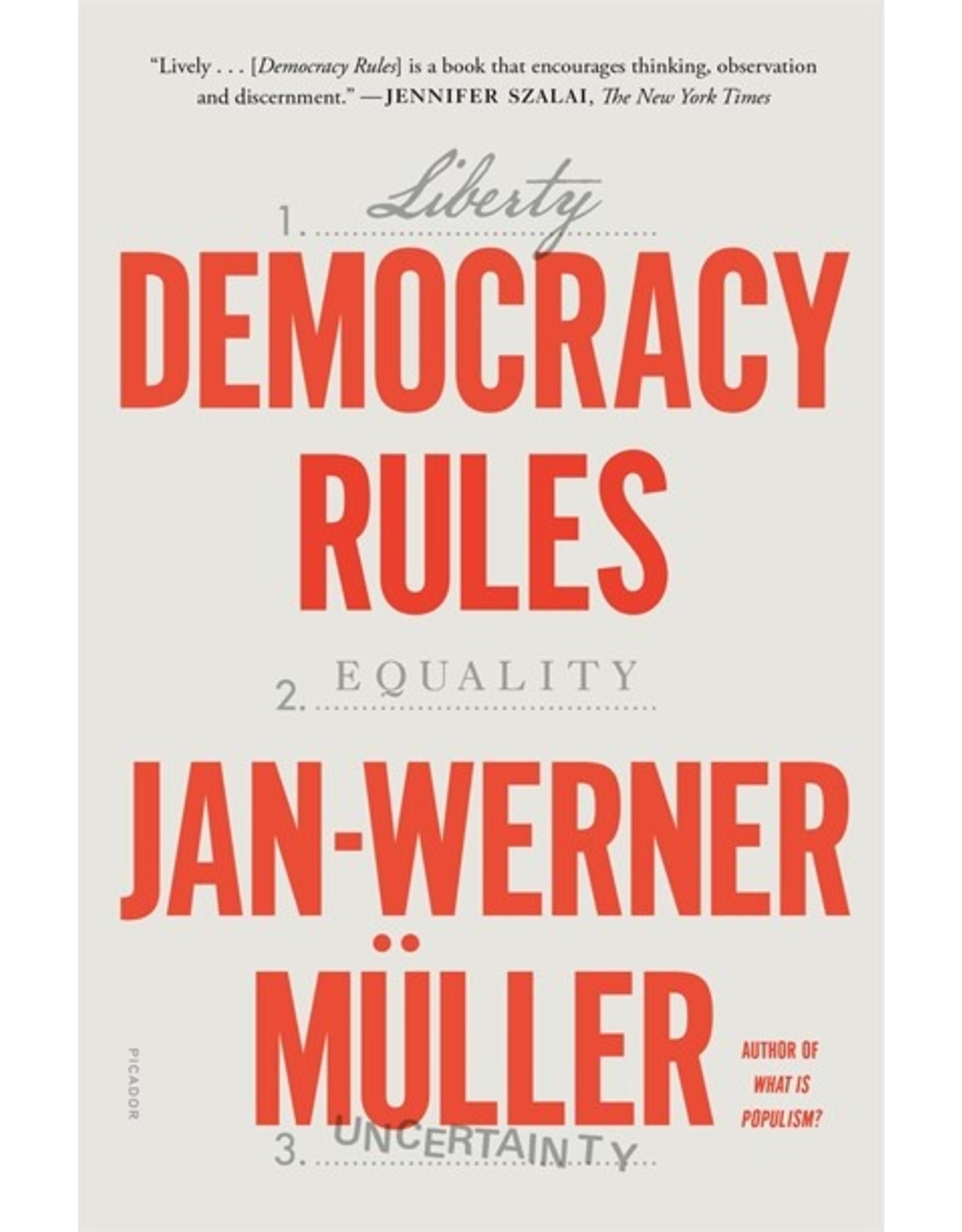 Books Democracy Rules by Jan-Werner Muller
