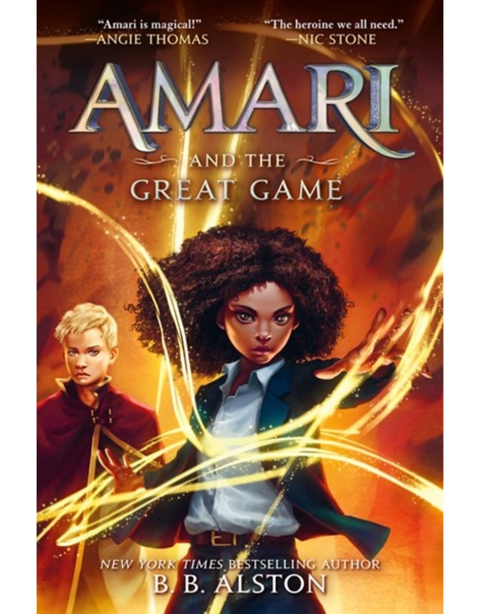 Books Amari and Great Game by B.B. Alston