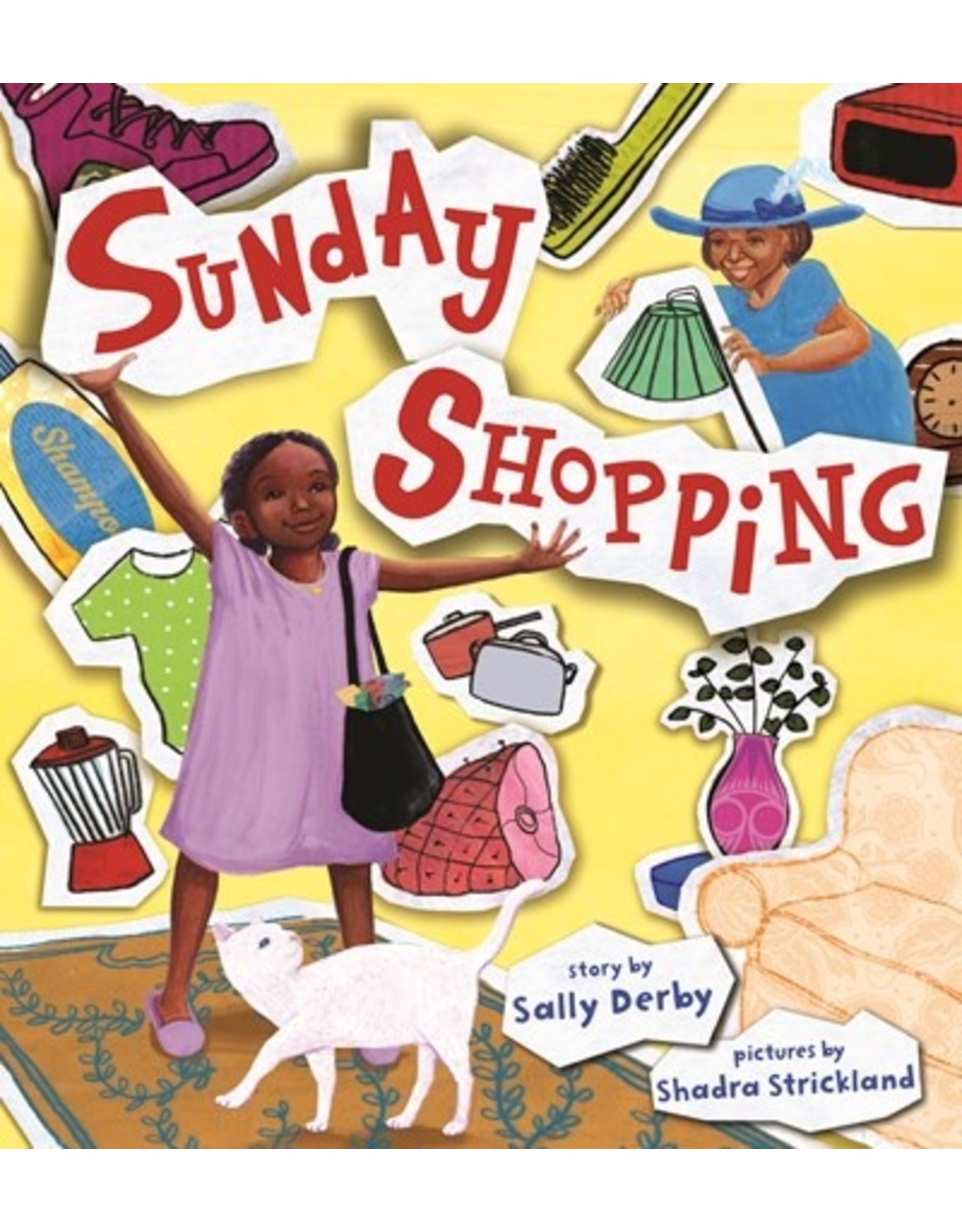 Books Sunday Shopping story by Sally Derby  Pictures by Shadra Strickland