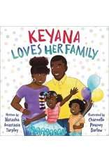 Books Keyana Loves Her Family  written by Natasha  Anastasia Tarpley Illustrated by Charnelle Pinkney Barlow