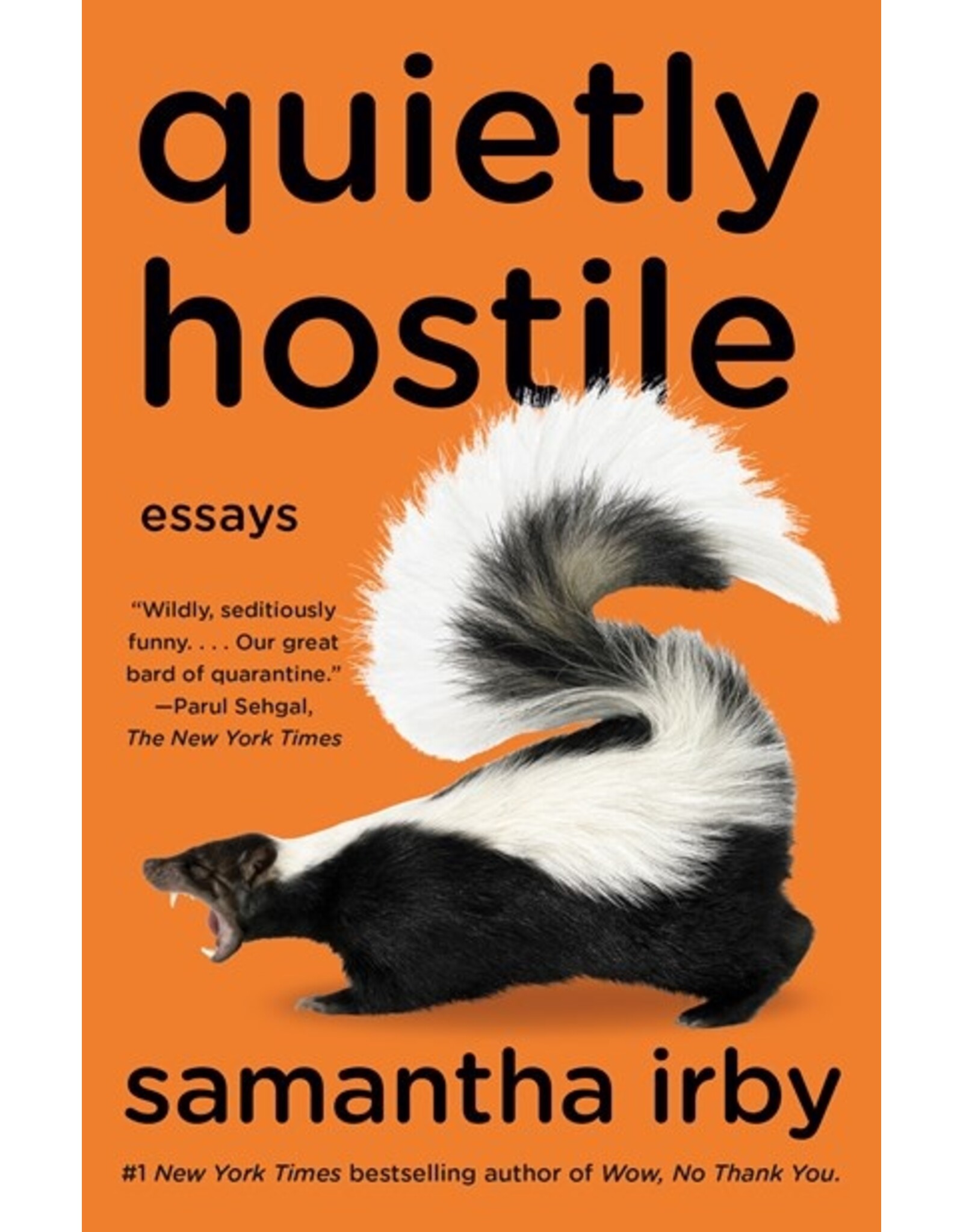 Books quietly hostile : Essays by samantha irby