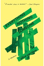 Books Everything Nothing Someone by Alice Carriere