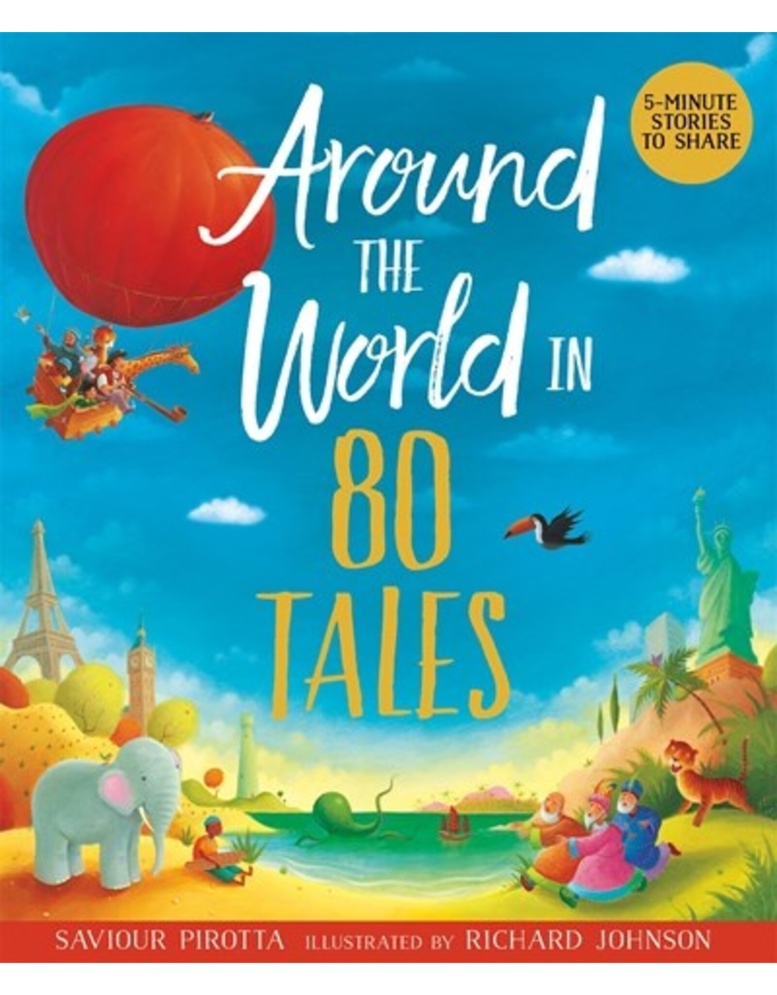 Books Around the World in 80 Tales  by Saviour Pirotta