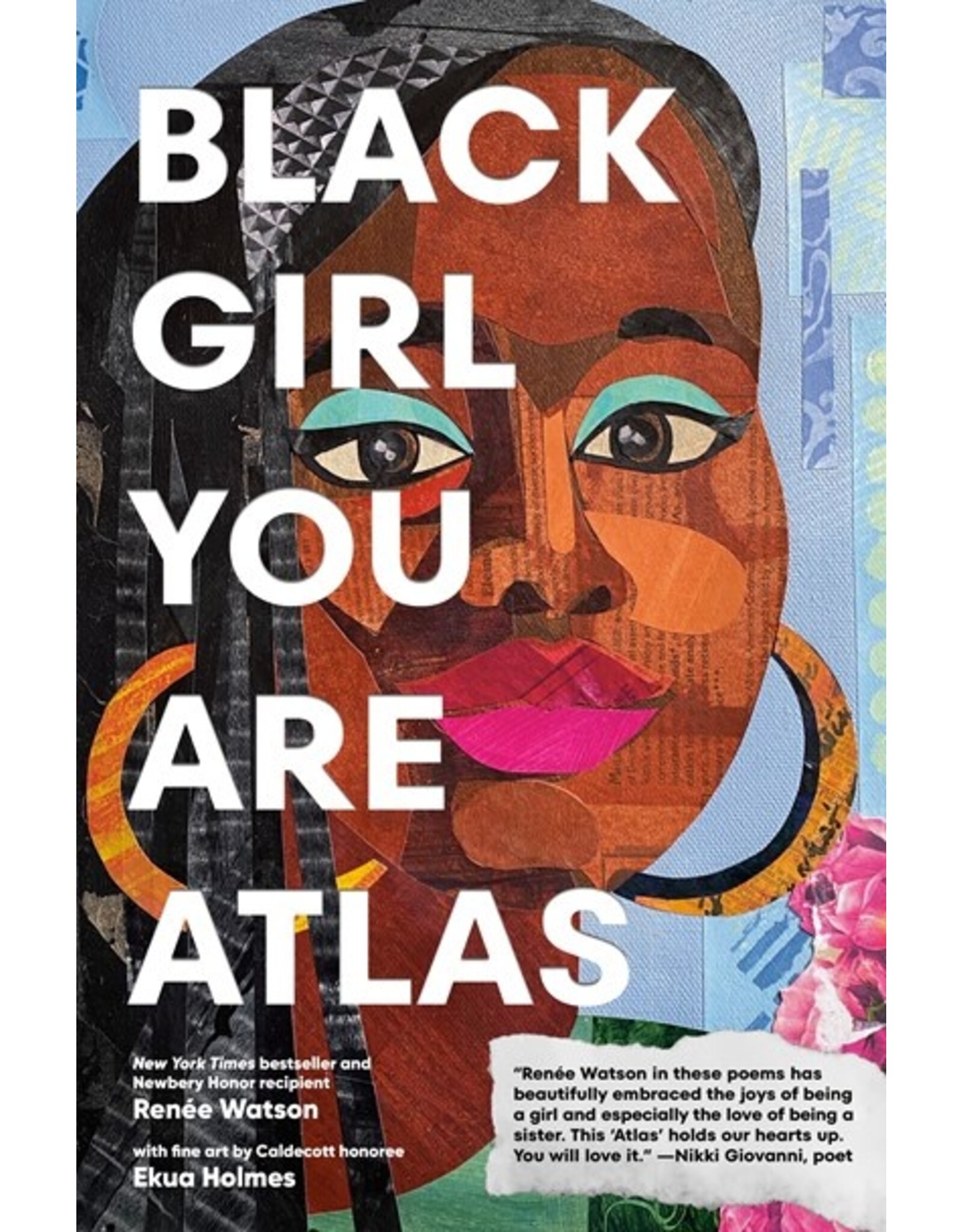 Books Black Girl You Are Atlas  by  Renee Watson Illustrations by Ekua Holmes ( Signed Copies)