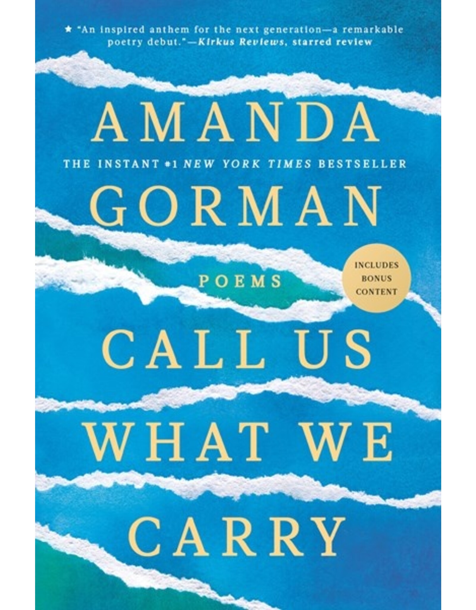 Books Call Us What We Carry by Amanda Gorman