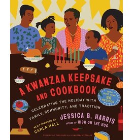 Books A Kwanzaa Keepsake and Cookbook : Celebrating the Holiday with Family, Community and Tradition by Jessica B. Harris  and new forward by Carla Hall