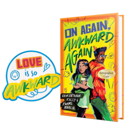Books On Again Awkward Again by Erin Entrada Kelly & Kwame Mbalia (IBD2025)