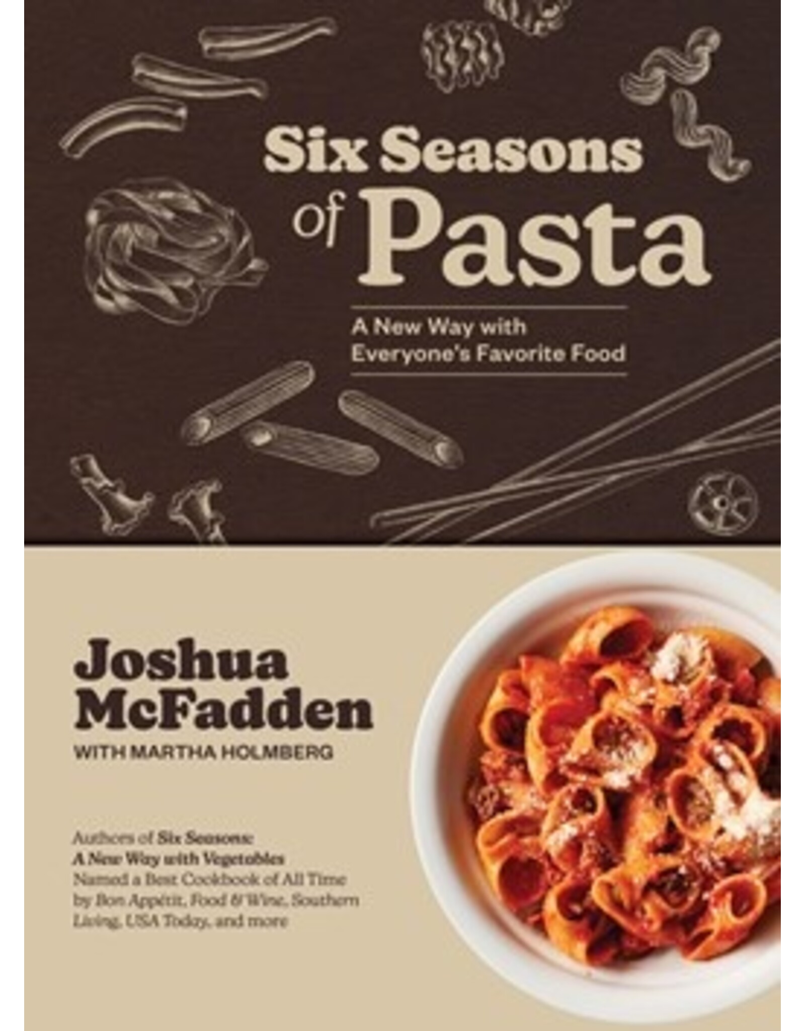 Books Six Seasons of Pasta by Joshua McFadden with Martha Holmberg  ( GLIBA Holiday Catalog 2025)