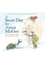 Books A Snow Day for Amos McGee  by  Philip C. Stead, Erin E. Stead (signed copies) (GLIBA Holiday Catalog 2025)