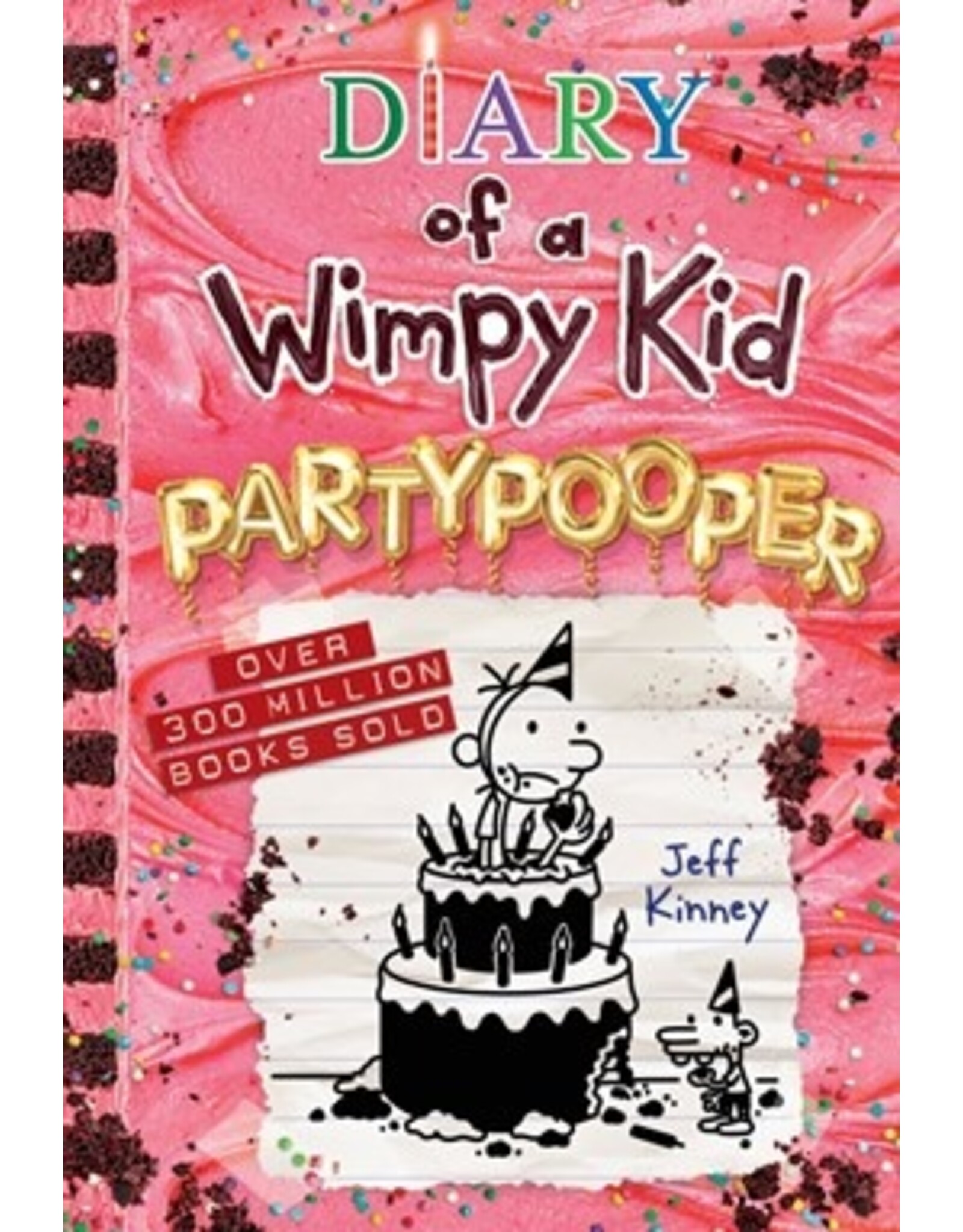 Books Dairy of a Wimpy Kid - Partypooper  by Jeff Kinney ( GLIBA Holiday Catalog 2025)