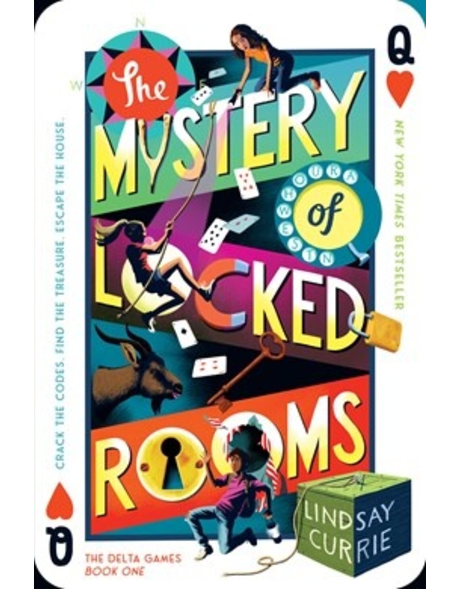 Books The Mystery of Locked Rooms by Lindsay Currie - Ages 8 to 12, Grades 3 to 7 (Griot Book Club)
