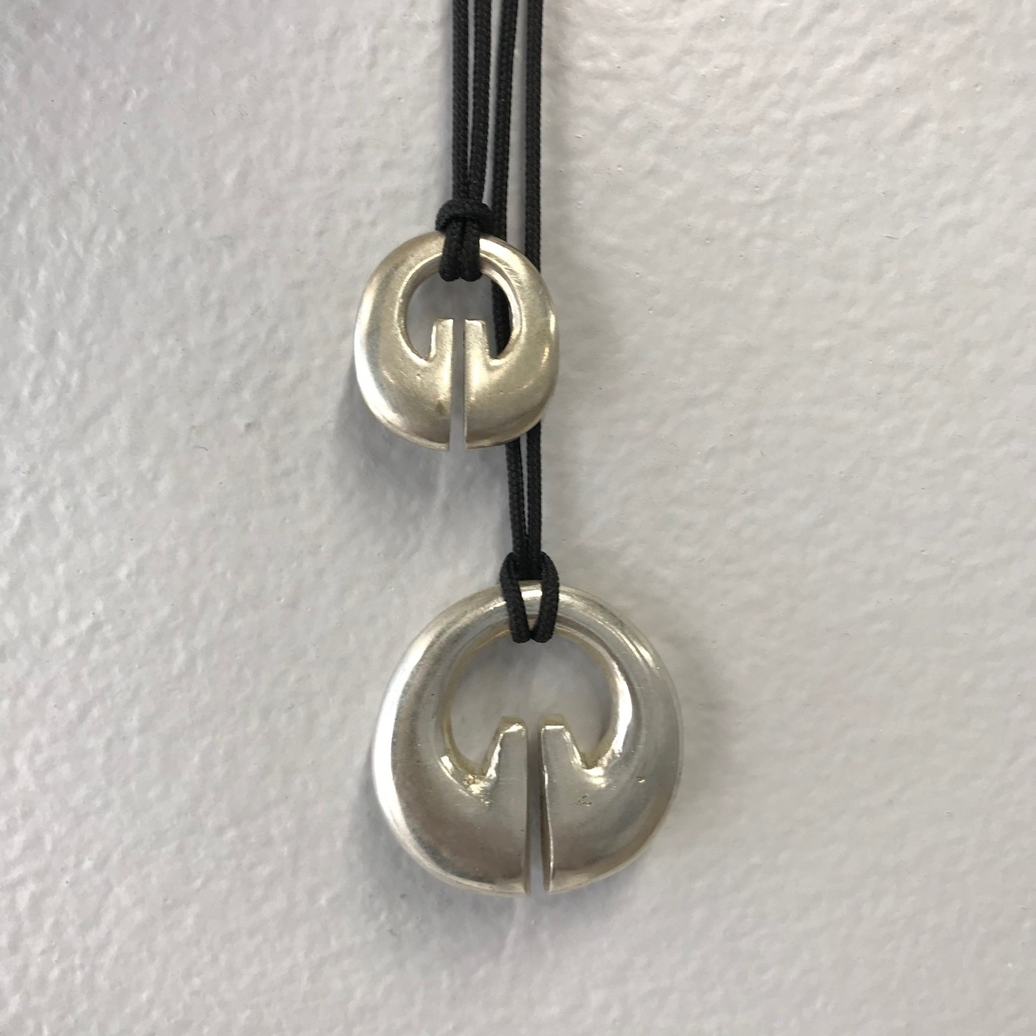 Lingling-o Dinumog Large Silver Necklace - Please Do Not Enter