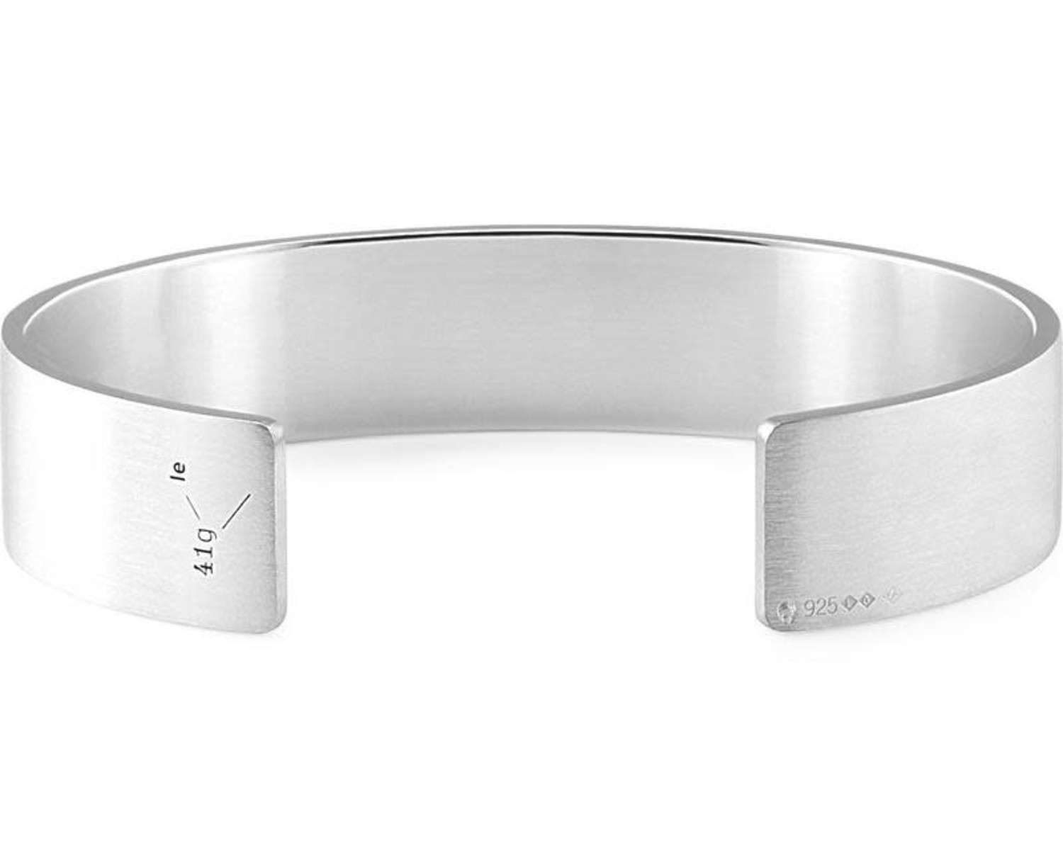 Le Gramme Bracelet Sterling Silver 41 Grs M Polished - Please Do Not Enter