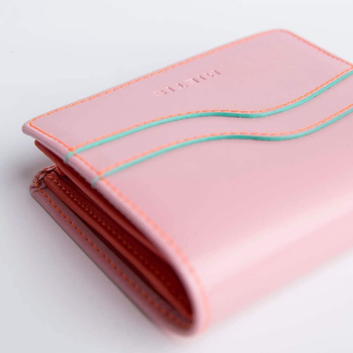 Pink Wave Small Wallet