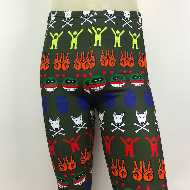 WALTER VAN BEIRENDONCK Future-Proof Coll. - Bike Leggings Stop Monsters