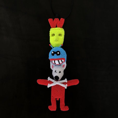 WALTER VAN BEIRENDONCK Future-Proof Coll. - Necklace W-Totem