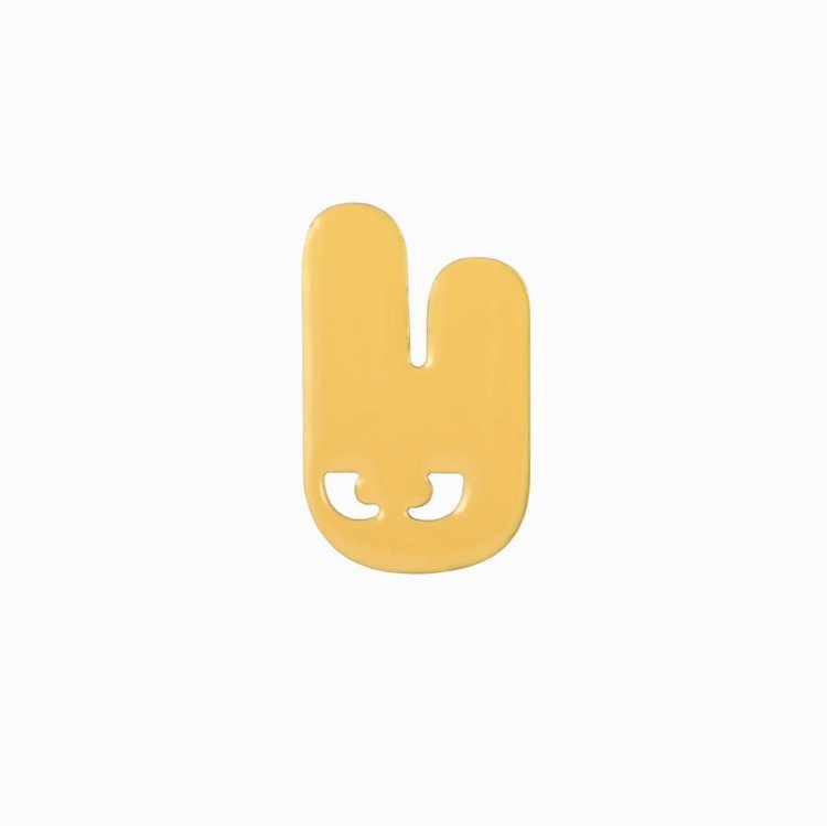 TITLEE Pin KIRK Saffron Bunny