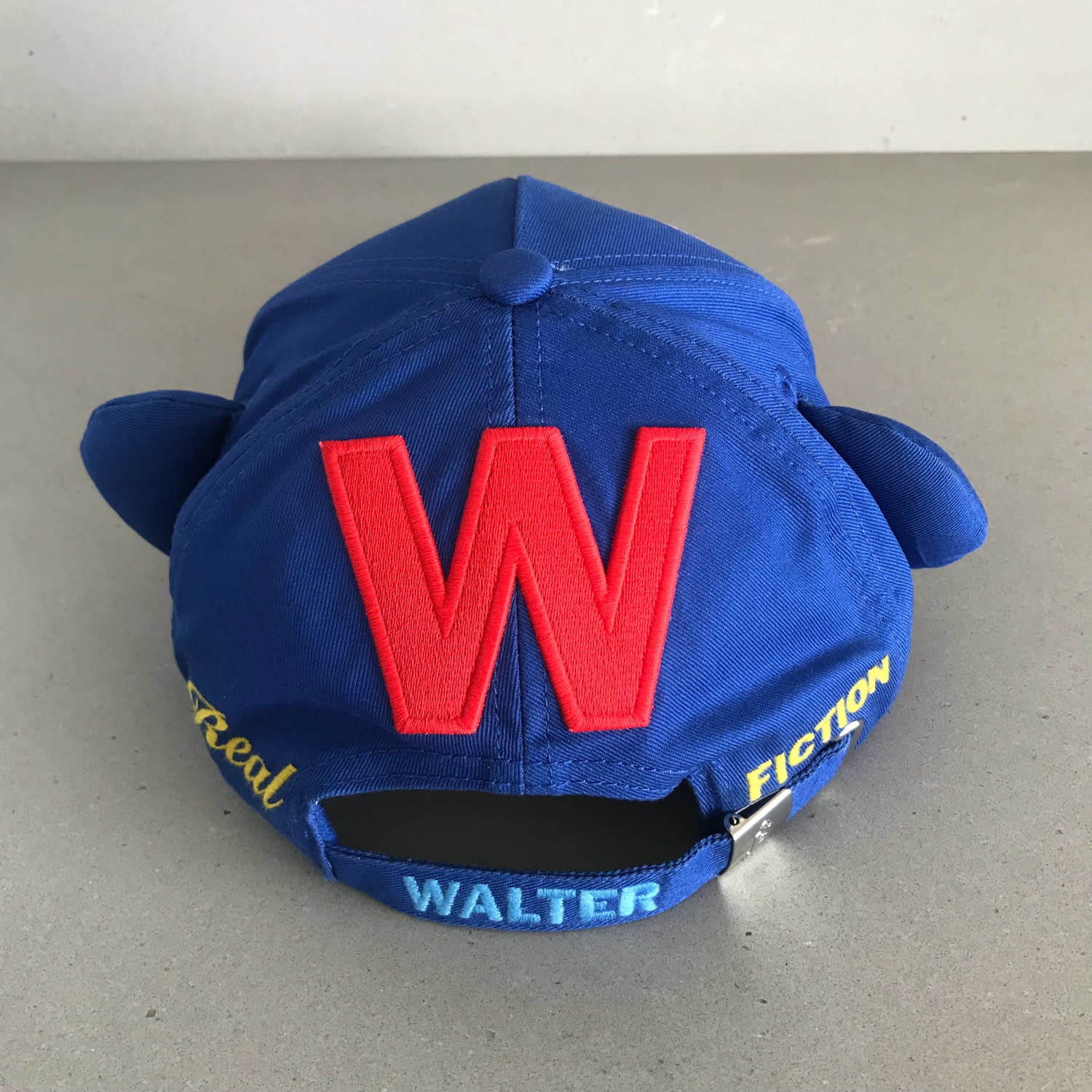 Walter Van Beirendonck logo-patch cotton cap