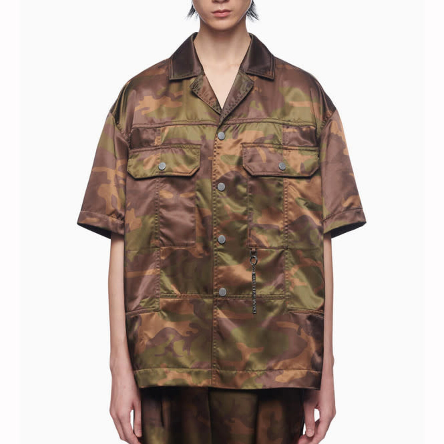 FenG CHen WANG 22SS CAMOUFLAGE SHIRT M85cm袖丈