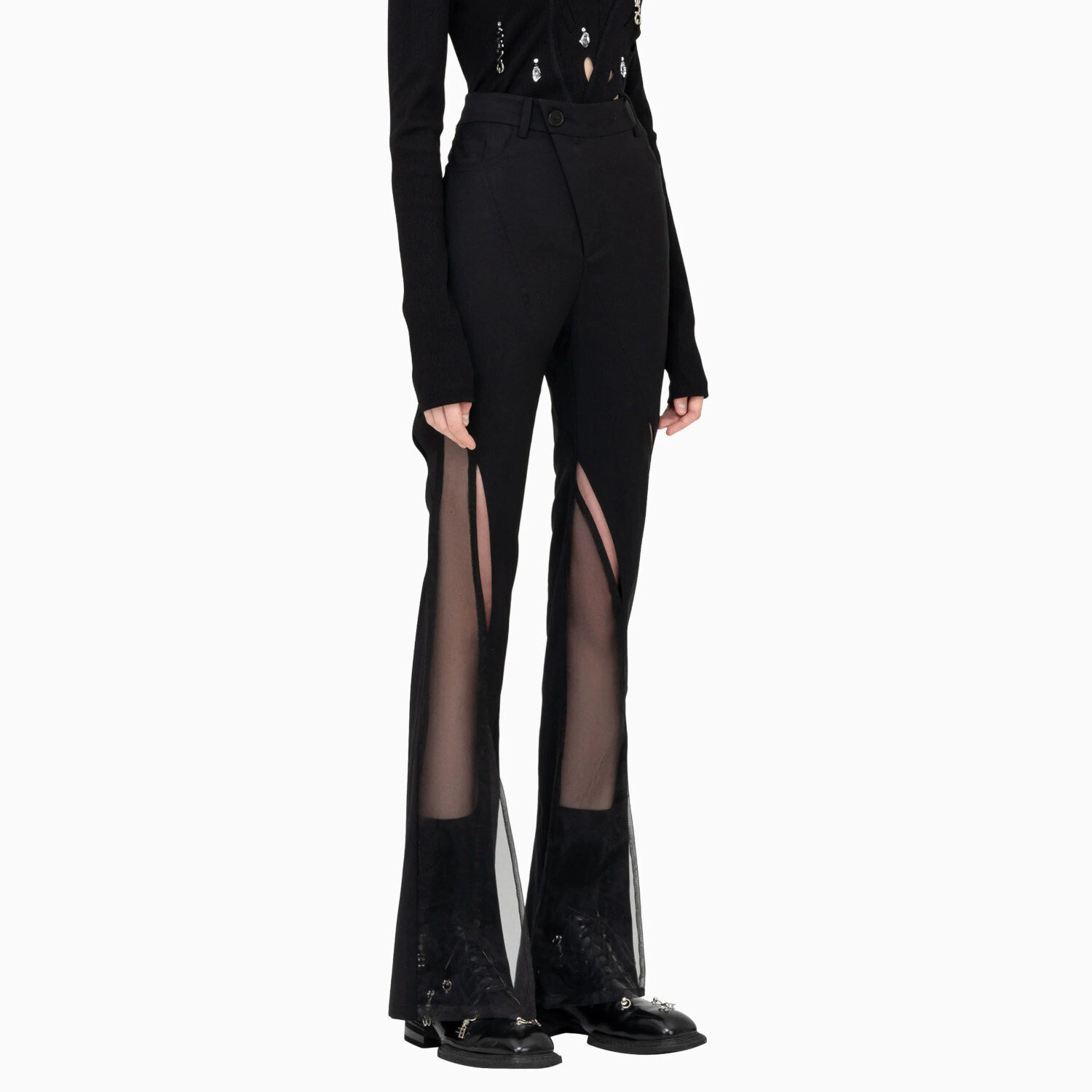 FLAREUP】E94 Cut-out Layered Pants | OUR BRAND,FLAREUP