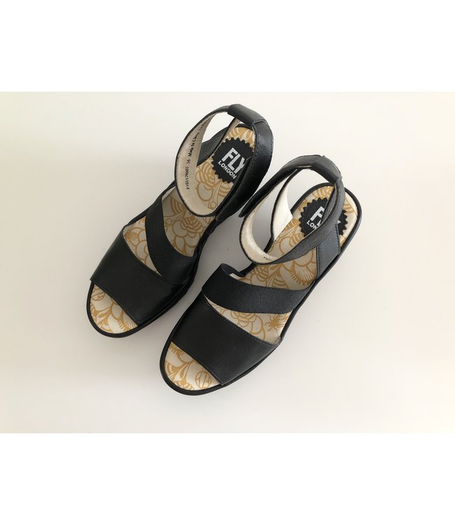fly london black sandals