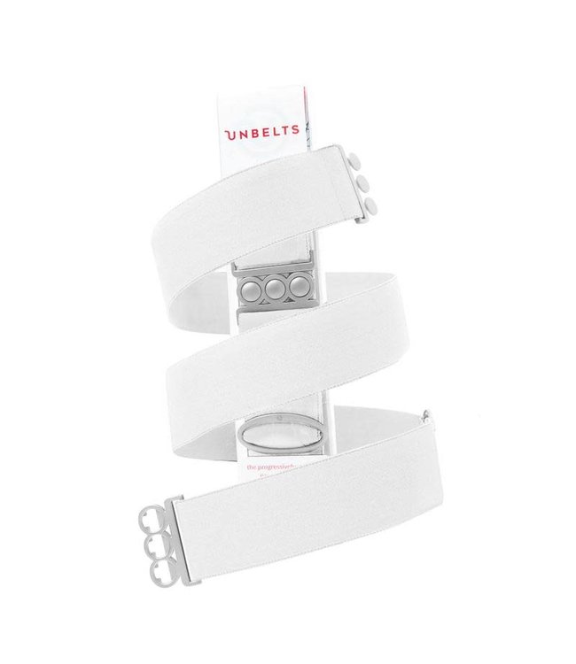 Unbelts White/Silver