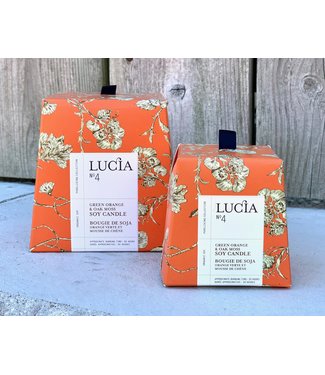 Lucia 4 - Green Orange & Oak Moss Small