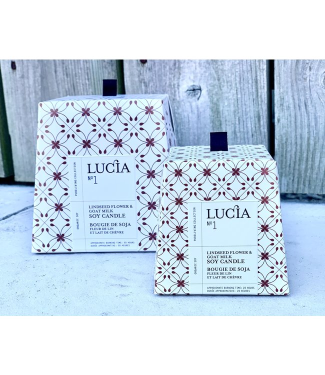 Lucia 1 - Lindseed Flower & Goat Milk Small
