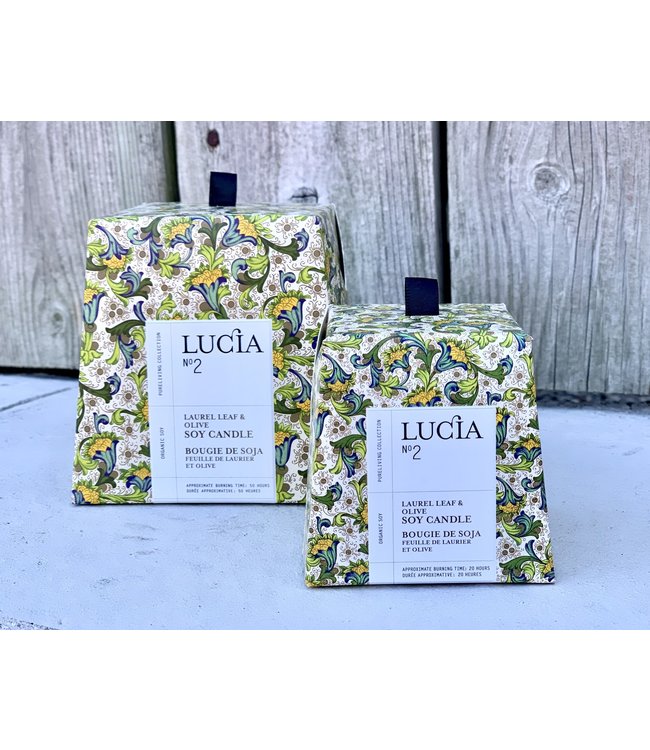 Lucia 2 - Laurel Leaf & Olive Small