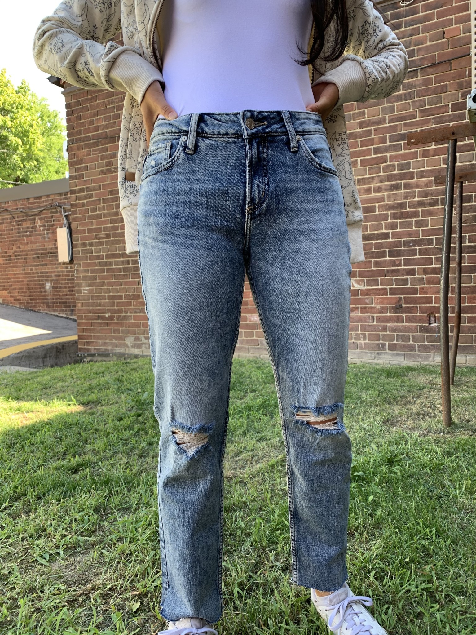 silver jeans avery slim straight