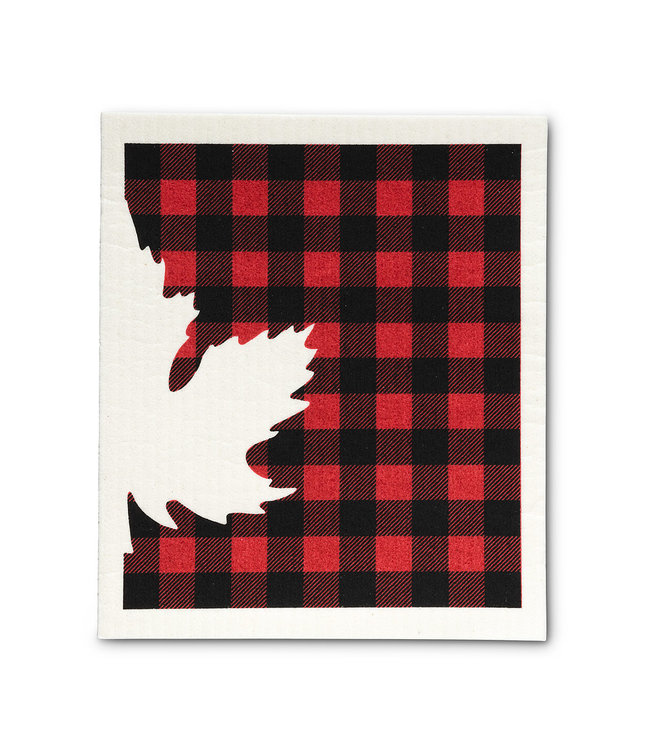 Check Leaf Dishcloth - Set of 2