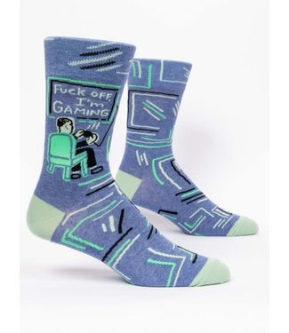 Blue Q Crew Socks - F Off, I'm Gaming